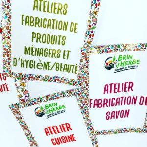 Atelier Fabrication de produits ménagers et d’hygiène / beauté – Juin 2019